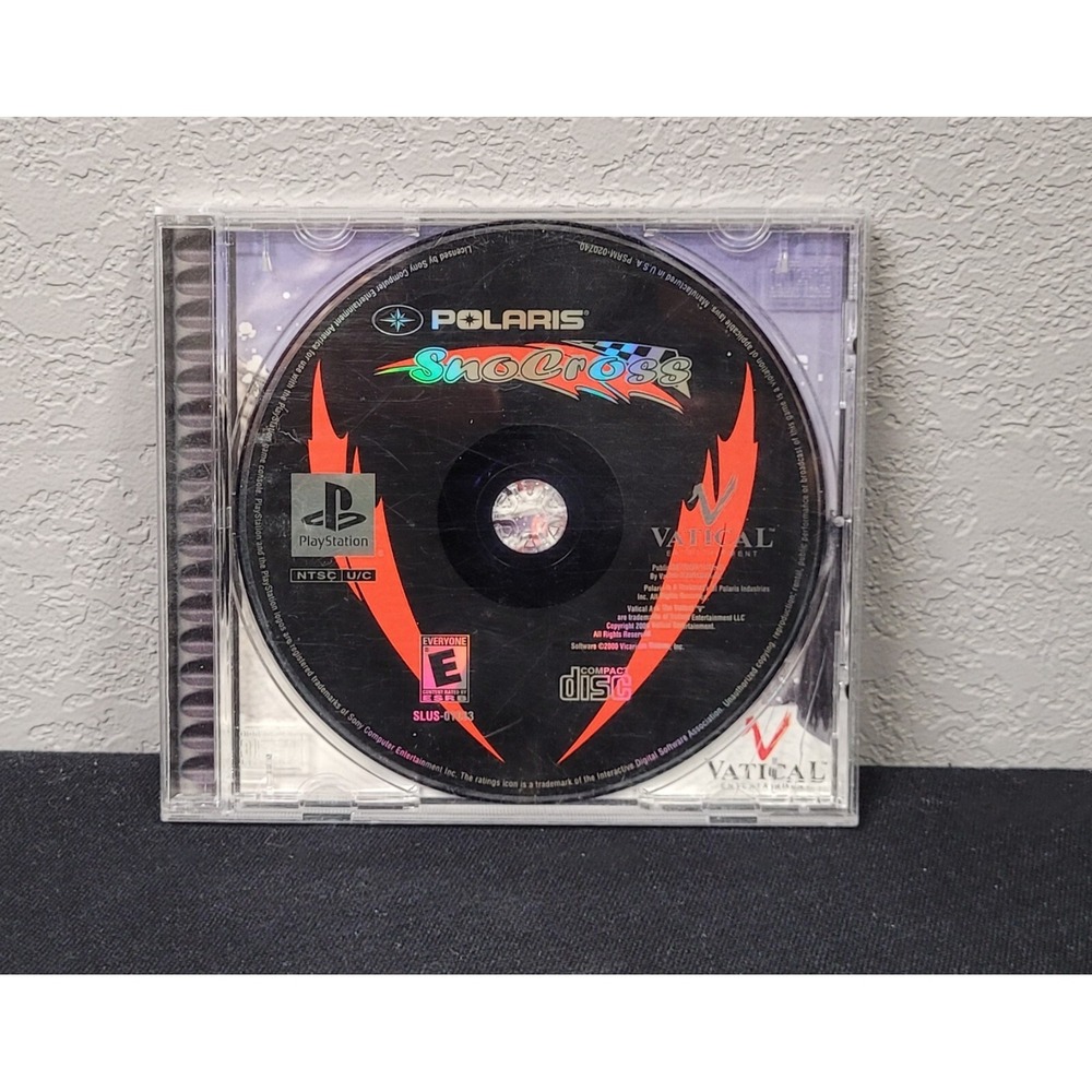 Polaris Snocross (Sony PlayStation 1) PS1 Video Game